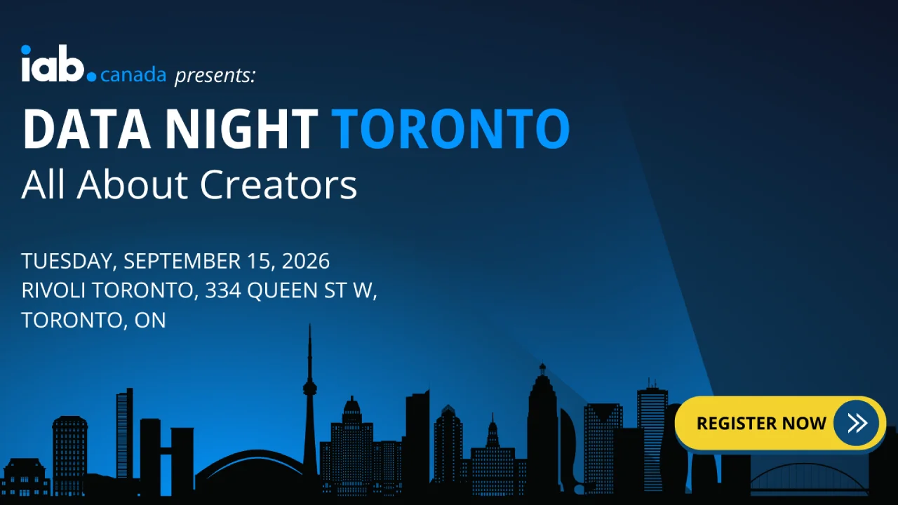 Data Night Toronto: All About Creators banner image